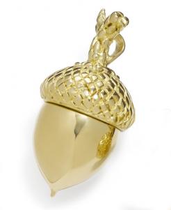 Brass Acorn (Large Charm) | Oak Meadow Bookstore