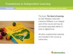 Foundations in Independent Learning includes Digital Heart of Learning | Oak Meadow Bookstore