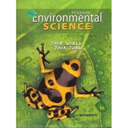 Pearson Environmental Science, Your World, Your Turn - High School Science | Oak Meadow Bookstore