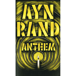 Ayn Rand - Anthem Book Cover - High School English | Oak Meadow Bookstore
