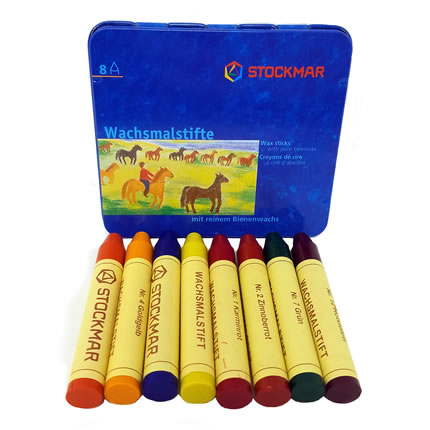 Beeswax Crayons - Stick, Stockmar | Oak Meadow Bookstore