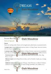 Sample Student Planner Pages | Oak Meadow Bookstore