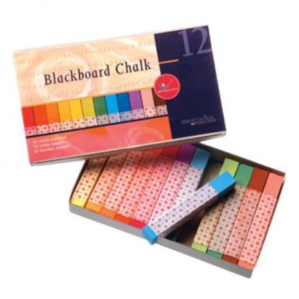Mercurius Blackboard Pastel Chalk - 12 Colors | Oak Meadow Bookstore