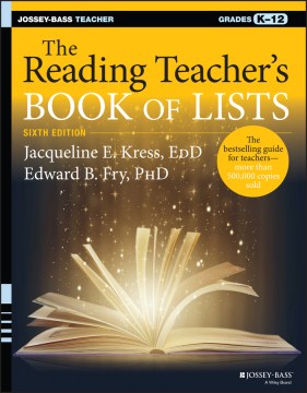 The Reading Teacher's Book of Lists by Jacqueline E. Kress and Edwards B. Fry | Oak Meadow Bookstore