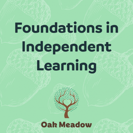 Foundations in Independent Learning with printed Heart of Learning | Oak Meadow Bookstore