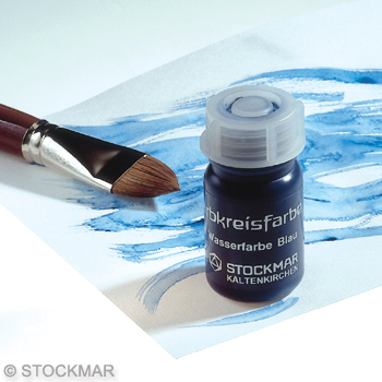 Stockmar Watercolour Paint 50 ml - Color Circle Colors - Red