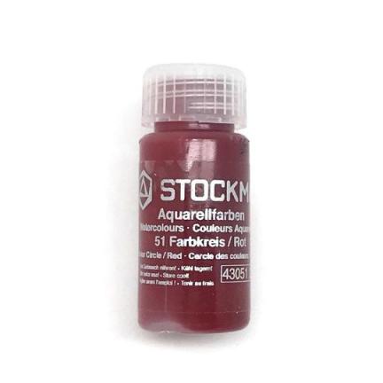 Stockmar Watercolour Paint 50 ml - Color Circle Colors - Red