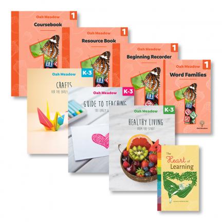 Grade 1 + K-3 Enrichment Package - Digital | Oak Meadow Bookstore