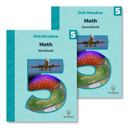 Grade 5 Math Package (Includes Coursebook and Workbook) | Oak Meadow Bookstore