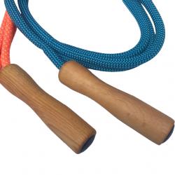 Jump Rope with Wooden Handles (for body length 45-53 inches)