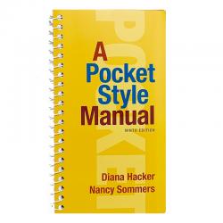 A Pocket Style Manual, by Diana Hacker and Nancy Sommers