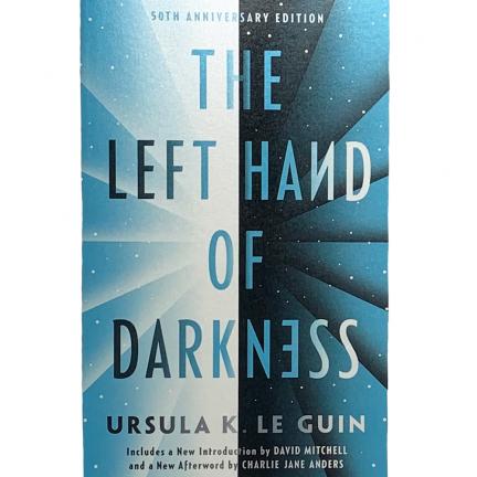 The Left Hand of Darkness by Ursula K. Le Guin, Book Cover | Oak Meadow Bookstore