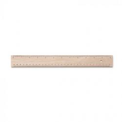 Wooden Ruler cm/inch from Sustainable Forests