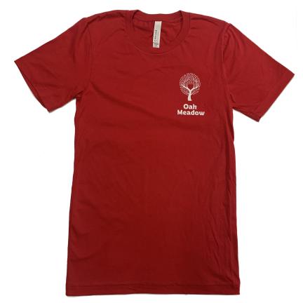 Oak Meadow Branded T-Shirt - Red
