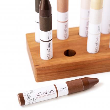 Skin Tone Crayons (8 pc round)