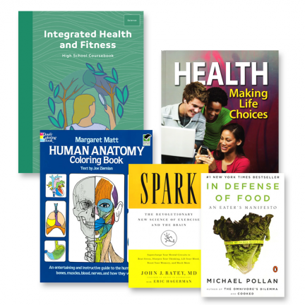 Integrated Health &amp; Fitness Course Package - High School | Oak Meadow Bookstore