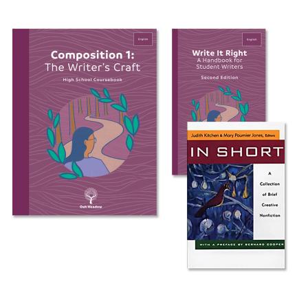 Composition 1: The Writer's Craft Course Package | Oak Meadow High School Curriculum