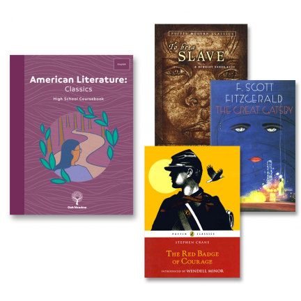 American Literature Classics Course Package - High School English | Oak Meadow Bookstore