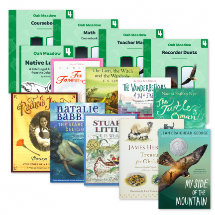 Fourth Grade Curriculum Package + Grade 4 Books | Oak Meadow Bookstore