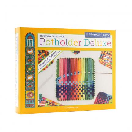 Potholder DELUXE Loom by Friendly Loom (Traditional Size)