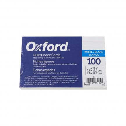 Ruled Index Cards (3x5) - Crafts &amp; Supplies | Oak Meadow Bookstore